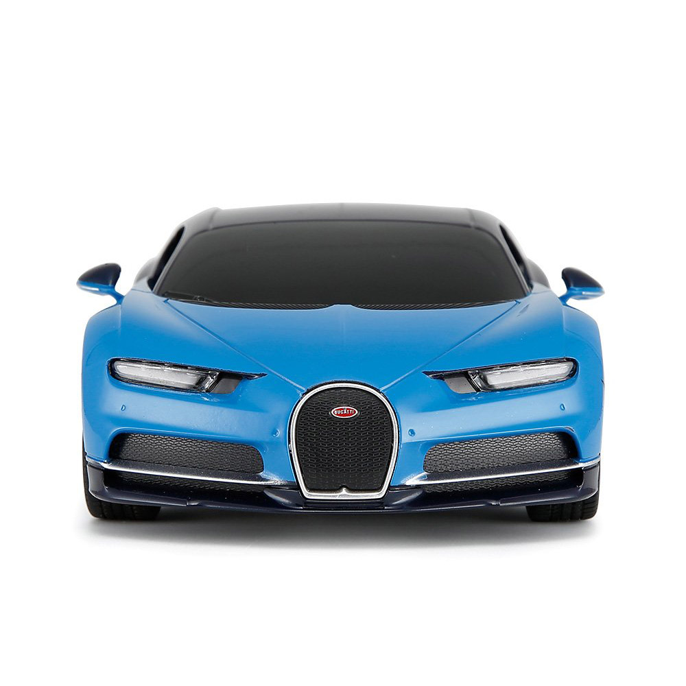 Rastar - 1:24 Bugatti Chiron Remote Control Car RTR - Blue
