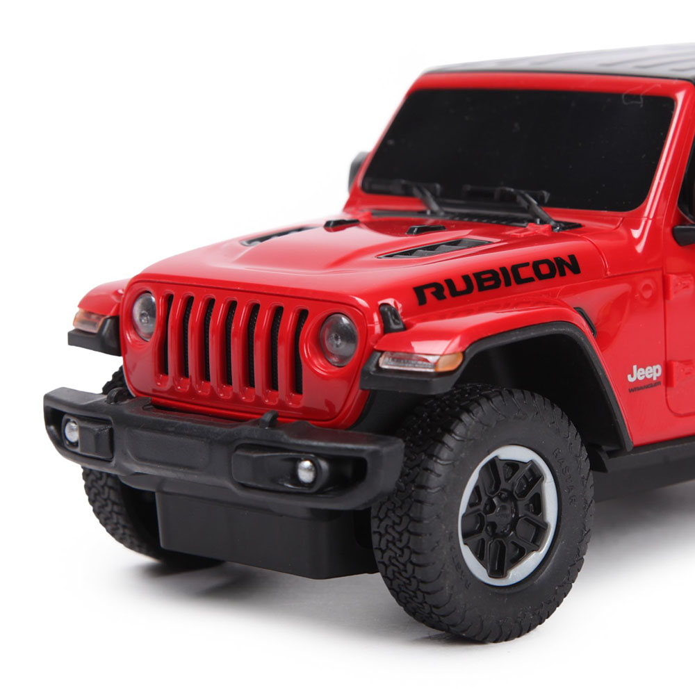 Rastar - 1:24 JEEP Wrangler JL Remote Control Car RTR - Red