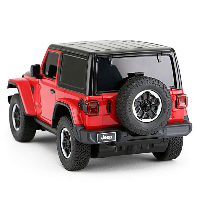 Rastar - 1:24 JEEP Wrangler JL Remote Control Car RTR - Red