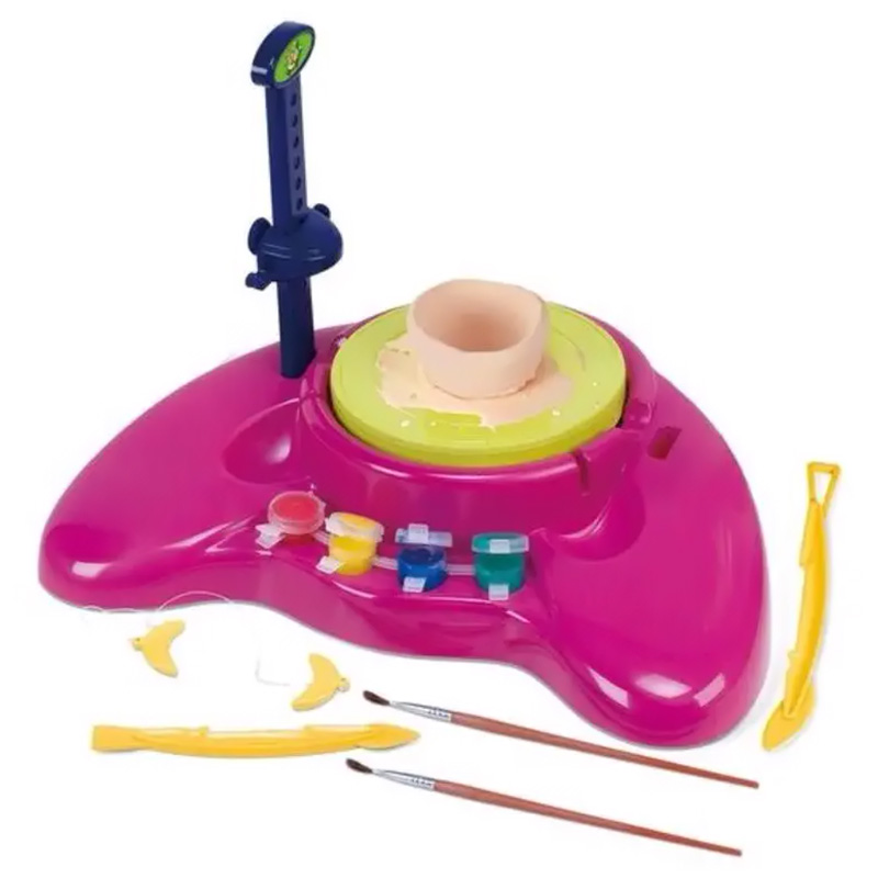 PlayGo - Junior Pottery 9pc-Set - Assorted