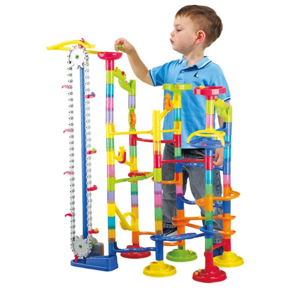 Playgo - Elevator Marble Maze - Over 186pc-Set
