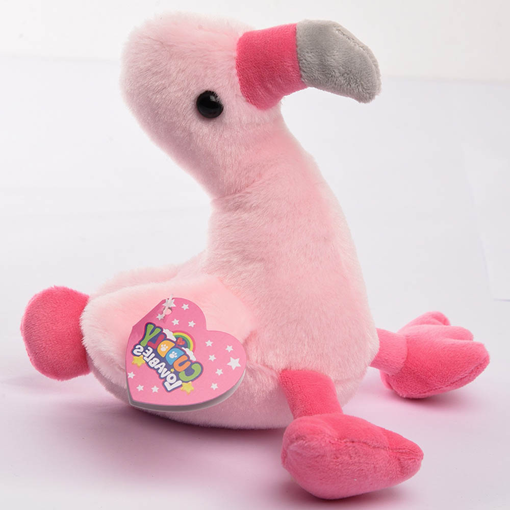 Cuddly Loveables - Flamingo Plush Toy 15cm