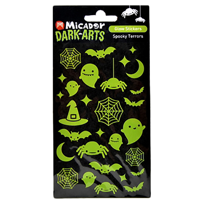 Micador - Spooky Terrors Glow Stickers
