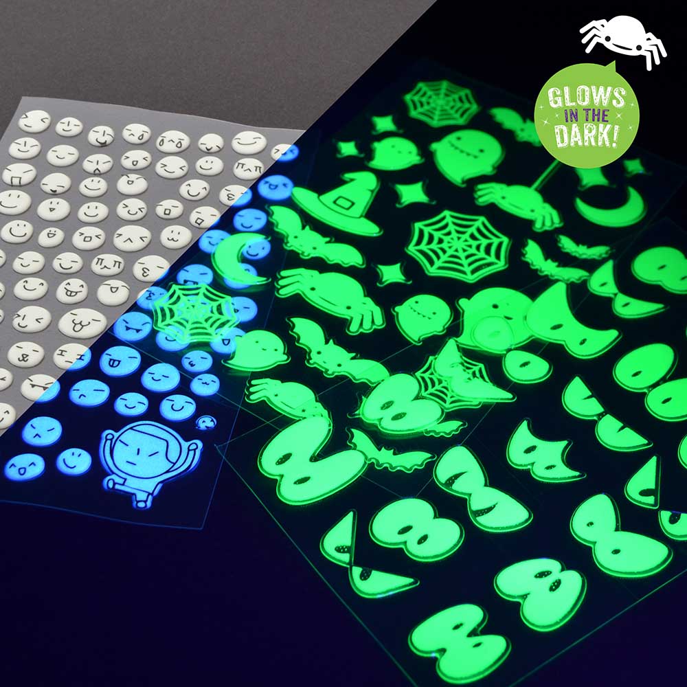 Micador - Spooky Terrors Glow Stickers