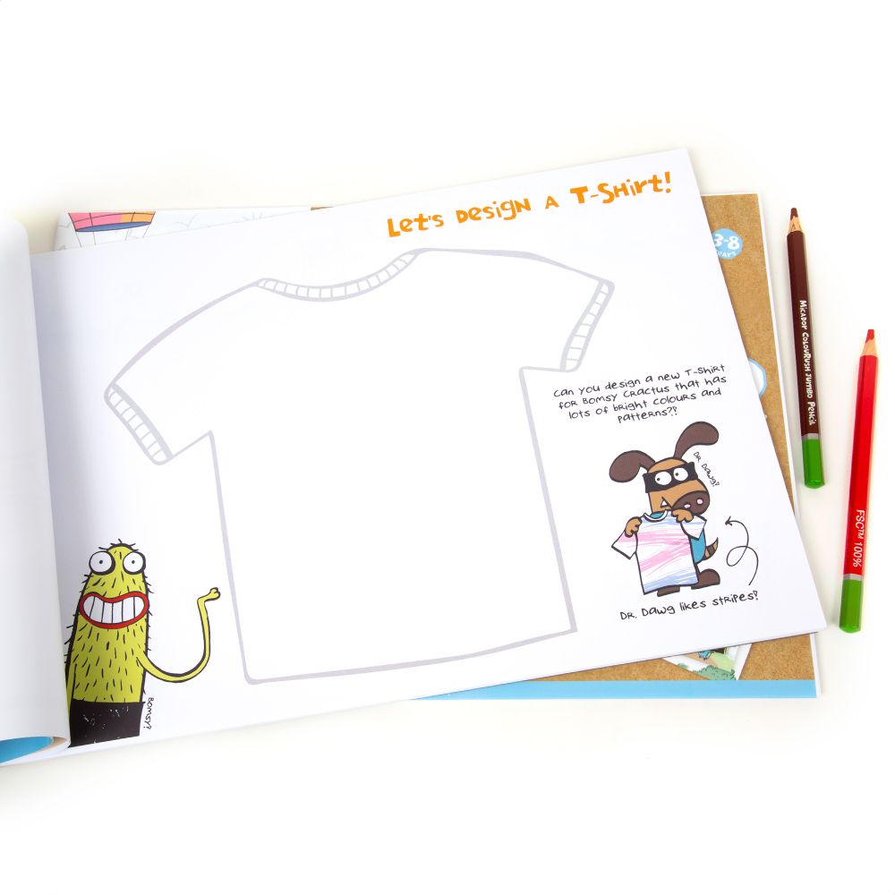 Micador - Junior Drawing Activity Pad A3