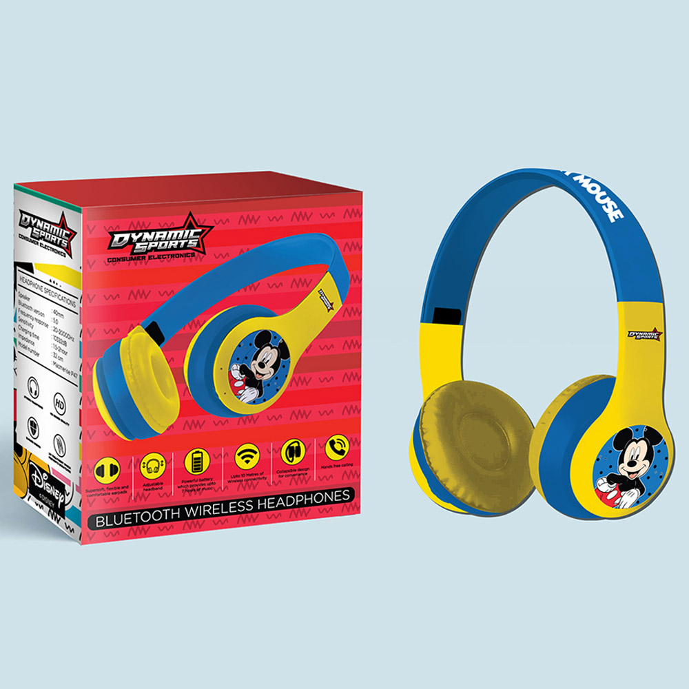 Dynamic Sports - Disney Mickey House Headphones - Blue