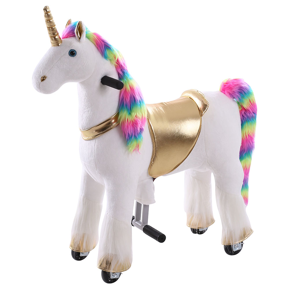 Tobys Ponycycle - Rainbow Unicorn Tobys Rideon For Kids