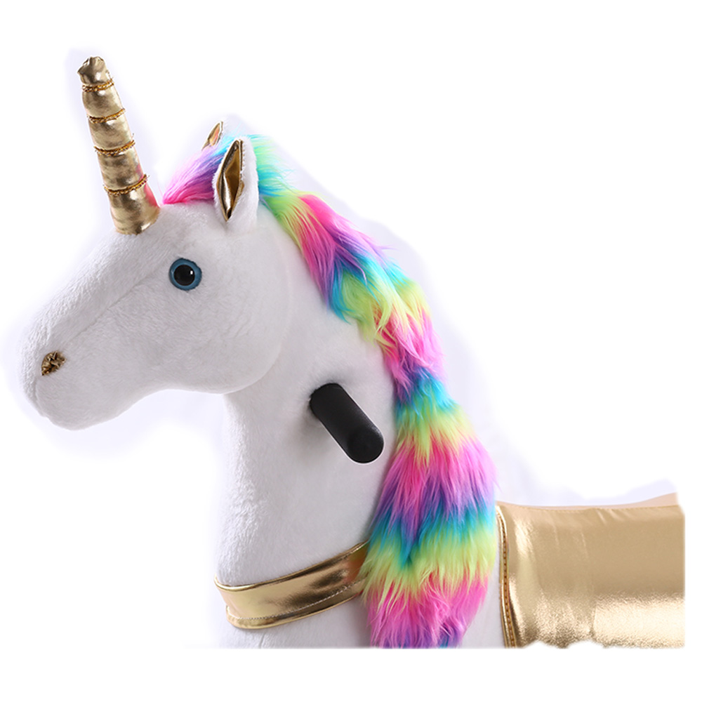 Tobys Ponycycle - Rainbow Unicorn Tobys Rideon For Kids