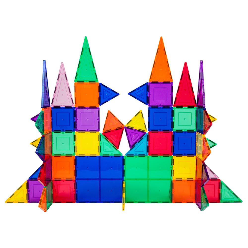 Picasso Tiles - 3D Magnetic Building Tiles - 61Pcs