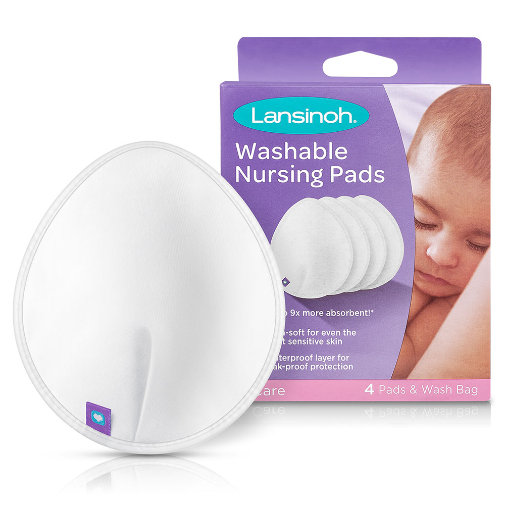 Lansinoh - Washable Nursing Pads - 4pcs