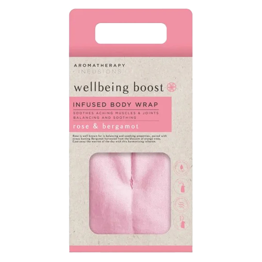 Aroma Home - Wellbeing Boost Body Wrap - Rose & Bergamot
