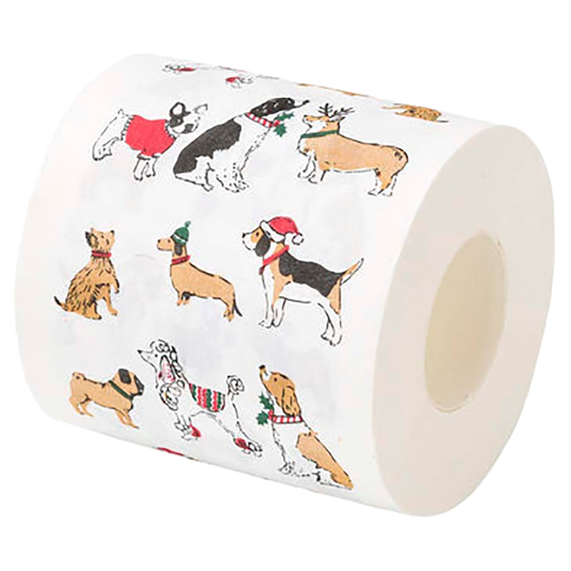 Talking Tables - Botanical Christmas Hound Toilet Roll