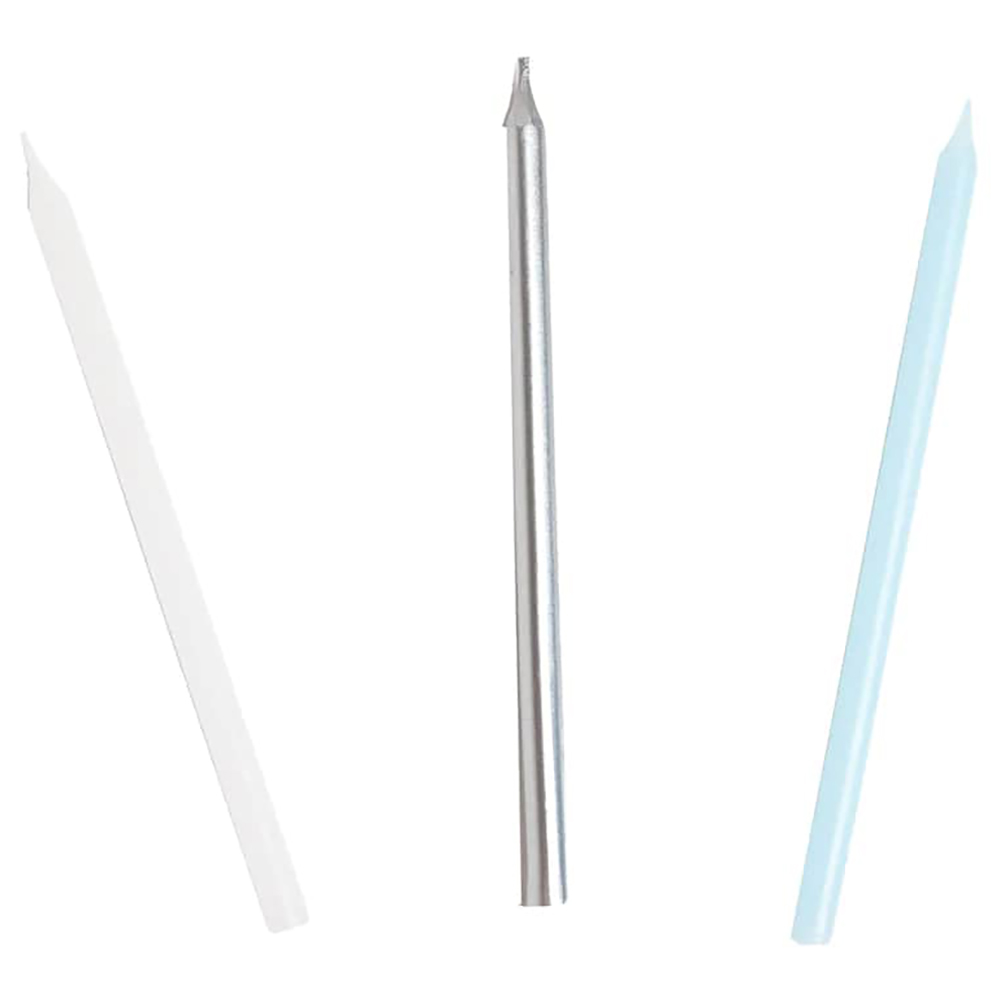 Talking Tables - Blue Candles - 10cm - 16pcs