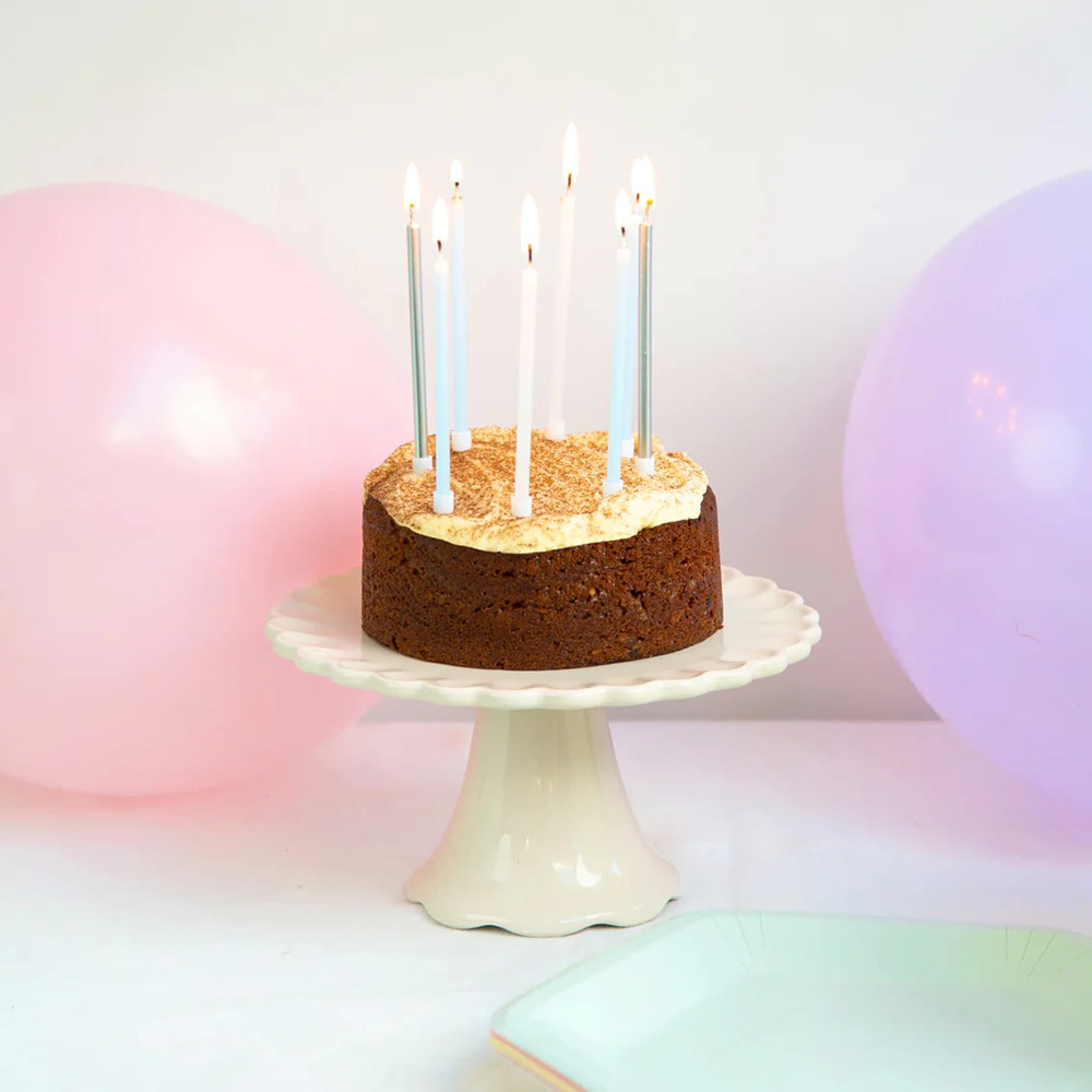 Talking Tables - Blue Candles - 10cm - 16pcs