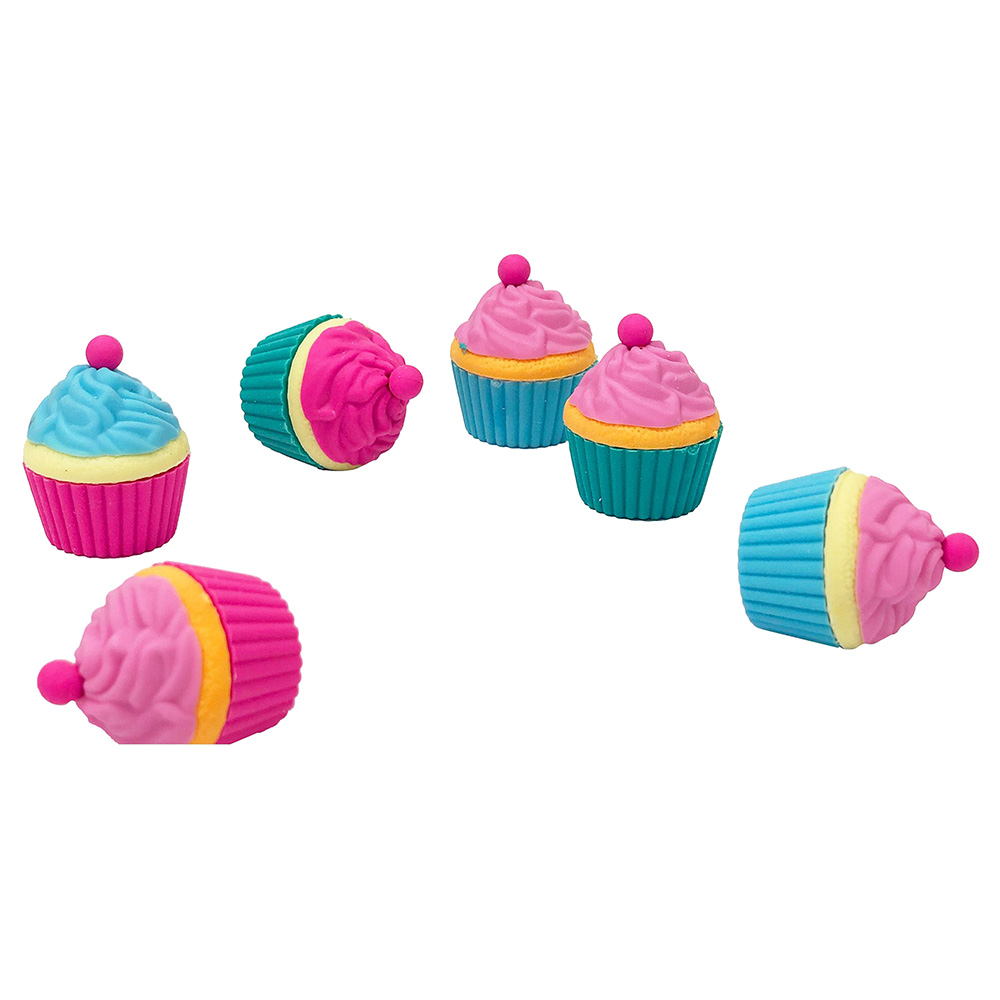 Tinc - Cupcake Erasers - 6pcs
