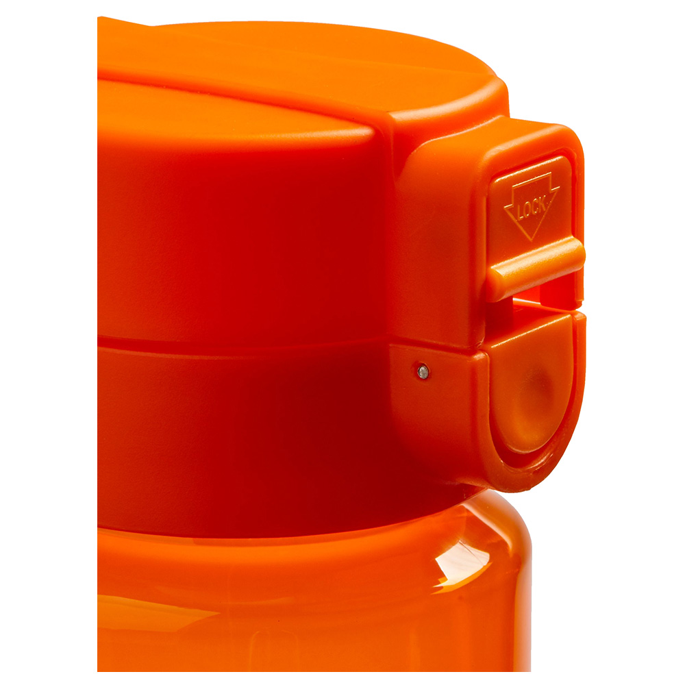 Tinc - Ojay Flip & Clip Water Bottle - Orange - 500ml
