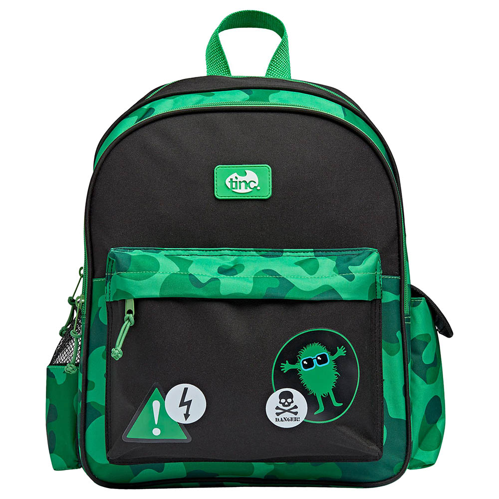 Tinc - Hugga Camo Junior Backpack - Green - 14-Inch/36cm