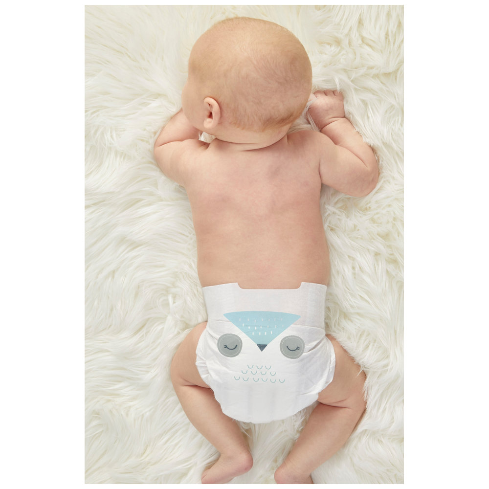 Kit & Kin - Eco Diapers Size 1-2-5kg - 38 Diapers