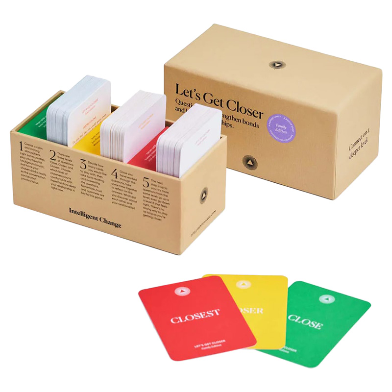 Intelligent Change - Lets Get Closer Card Game - Family Edition