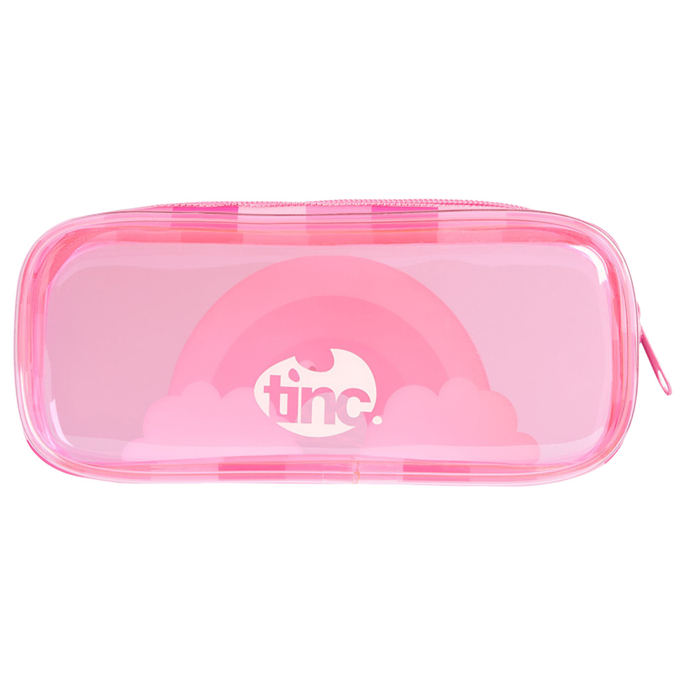 Tinc - Mallo Rainbow PVC Pencil Case - Pink