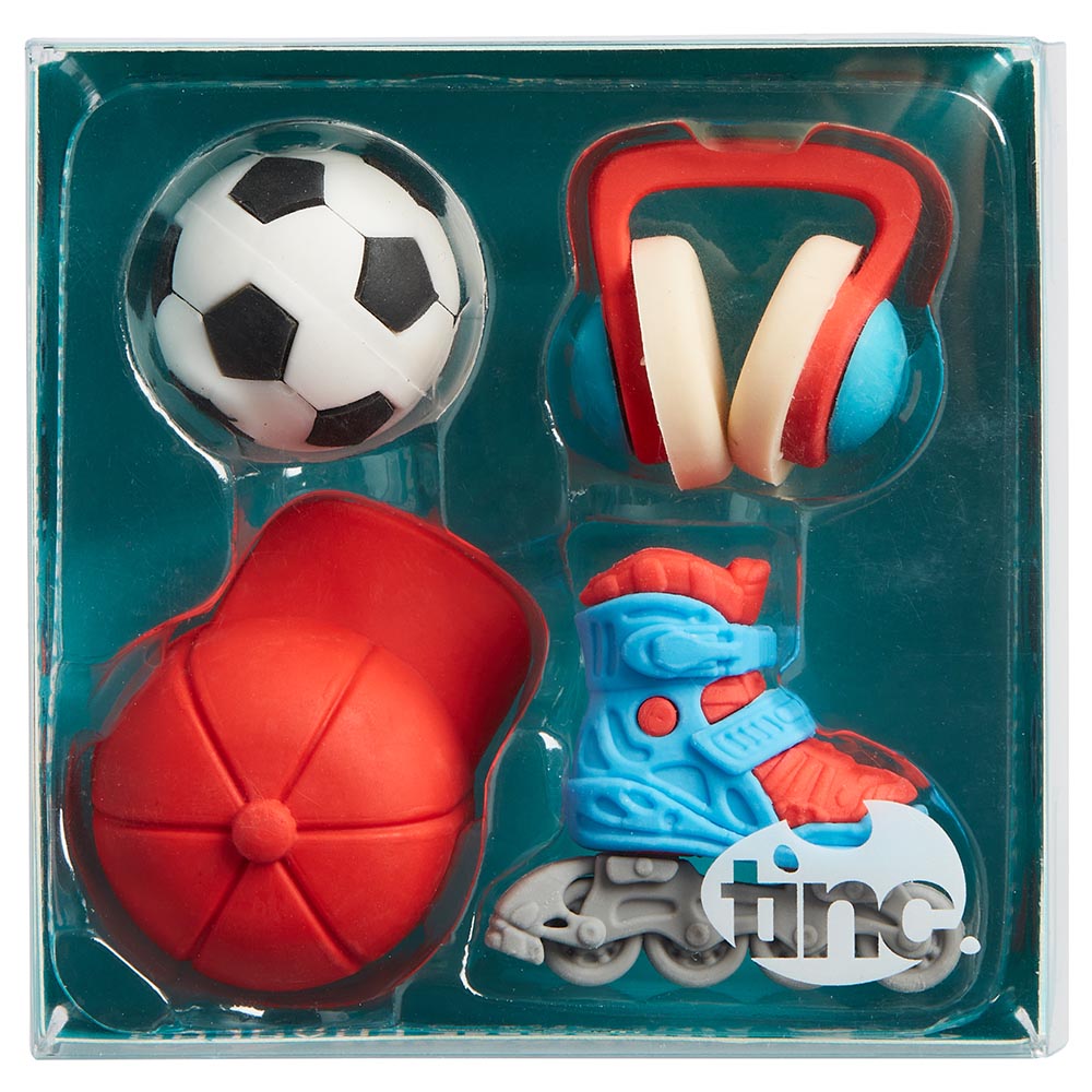 Tinc - Erasers - 4pcs