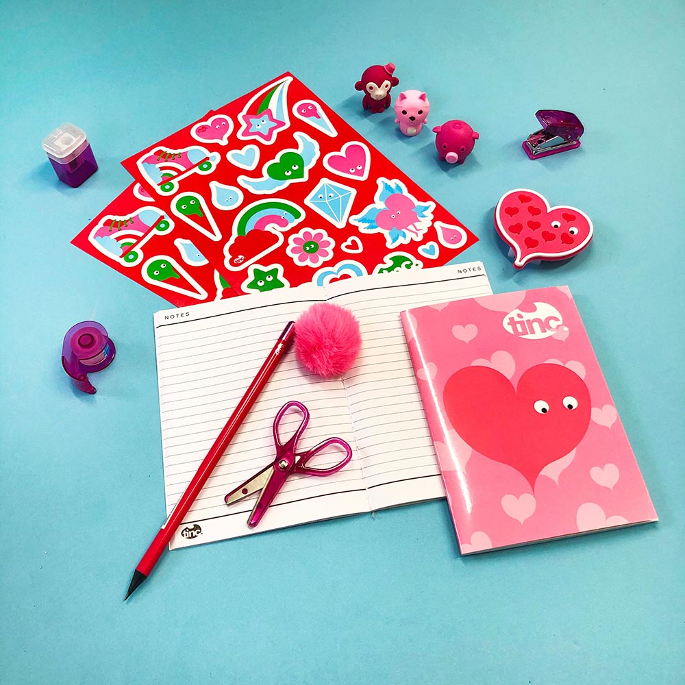 Tinc - Sticker Sheet - Pink