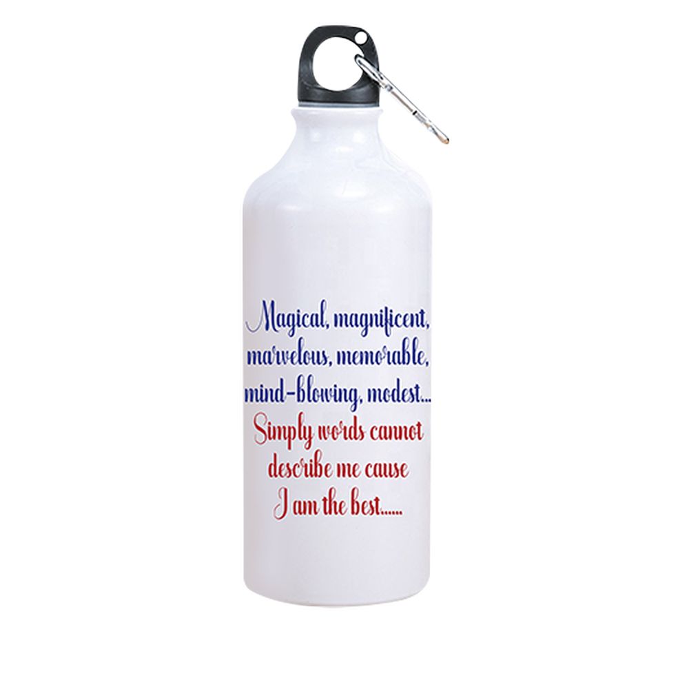 Ajooba - Alphabet Names Water Bottle - M