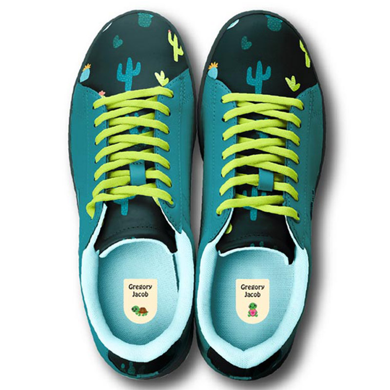 Printshop - Personalised Shoe Labels - Turtle - 6pcs