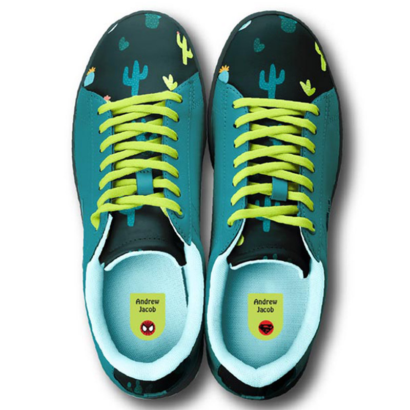 Printshop - Personalised Shoe Labels - Spider - 6pcs