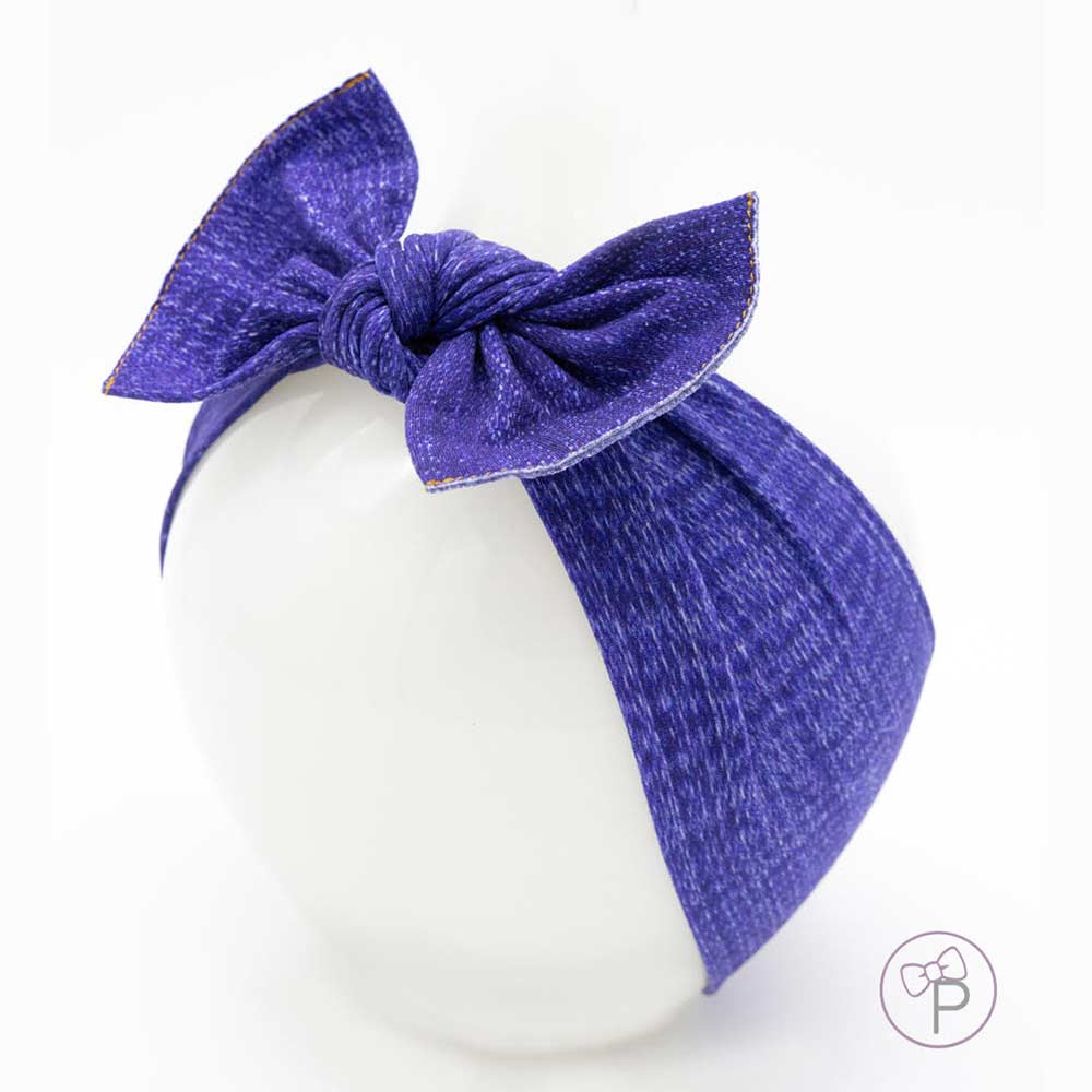 Little Bow Pip Pippa Bow - Denim