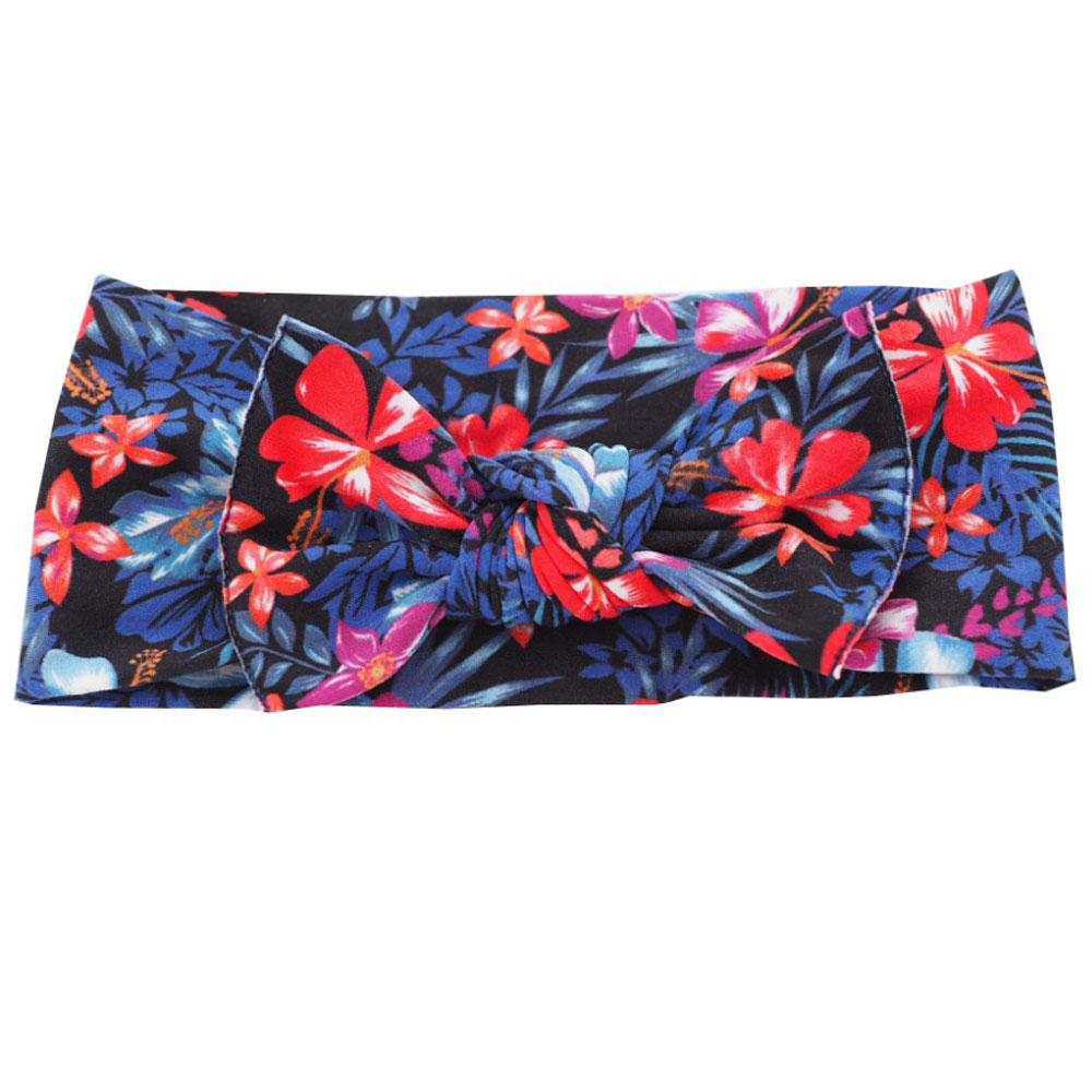 Little Bow Pip Floral Pippa Bow Floral - Black