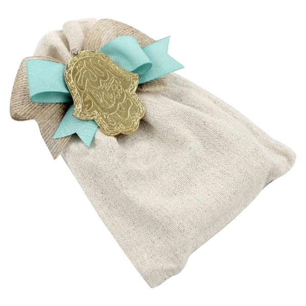 Le Chocolatier Jute Mashalla Gift Bag with a Quran - Set of 12