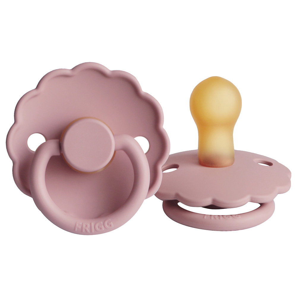 FRIGG - Daisy Latex Pacifier 6-18M S2 - Pink
