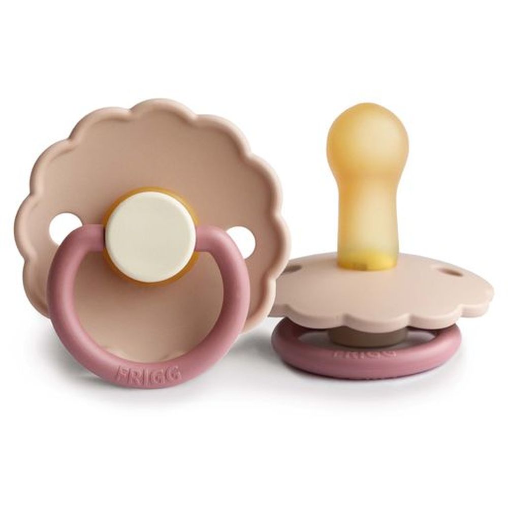 FRIGG - Daisy Latex Pacifier 6-18M S2 - Peony