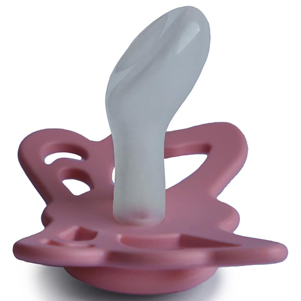 Frigg - Butterfly Anatomical Silicone Pacifier 6-18M S2 - Cedar