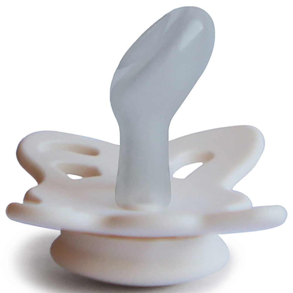Frigg - Butterfly Anatomical Silicone Pacifier 0-6M S1 - Cream