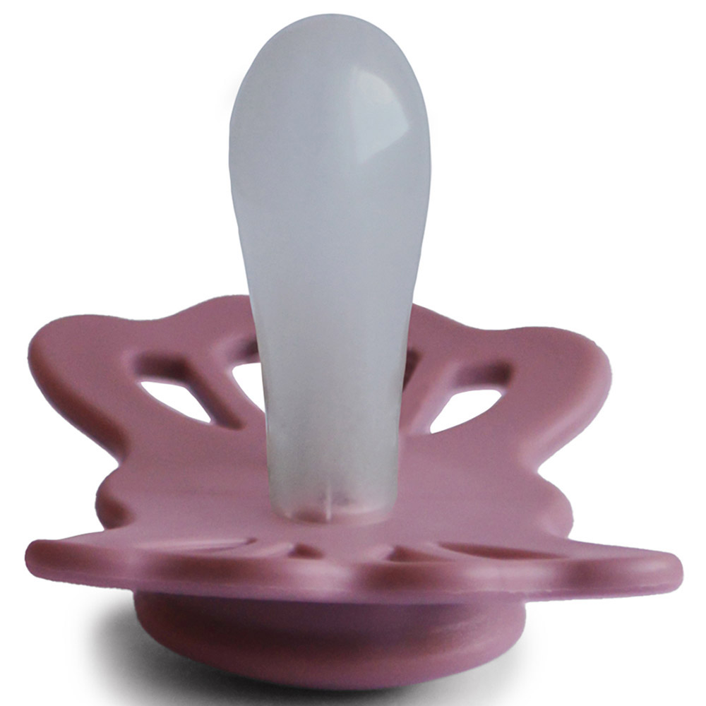 Frigg - Lucky Symmetrical Silicone Pacifier 0-6M S1 - Cedar