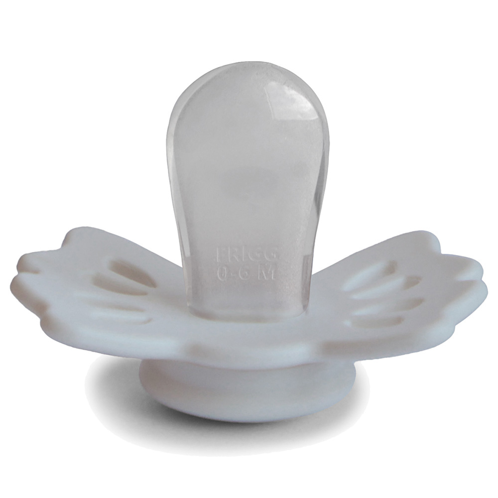 Frigg - Lucky Symmetrical Silicone Pacifier 0-6M S1 - Cream