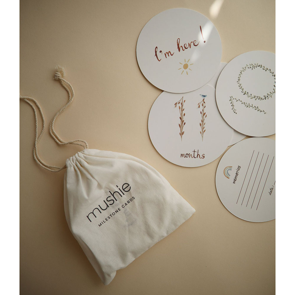Mushie - Milestone Cards - Set of 16