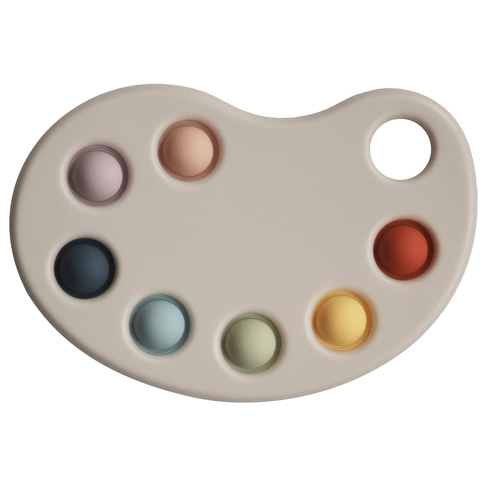 Mushie - Paint Palette Press Toy