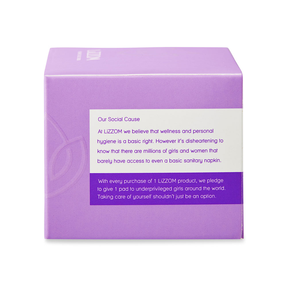 Lizzom - Organic Ultrathin Daily Liners 20 Liners (Biodegradable)