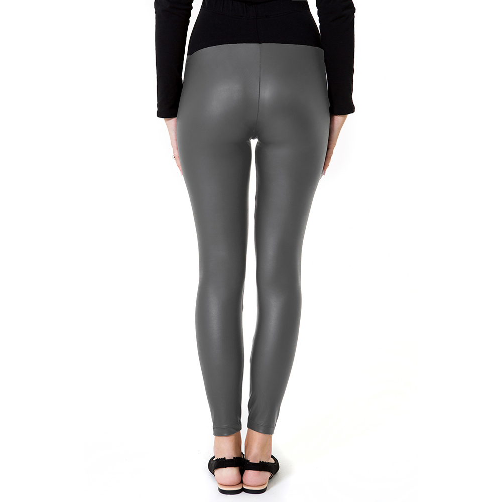 Accouchee - Subtle Anthracite High Rise Maternity Tights