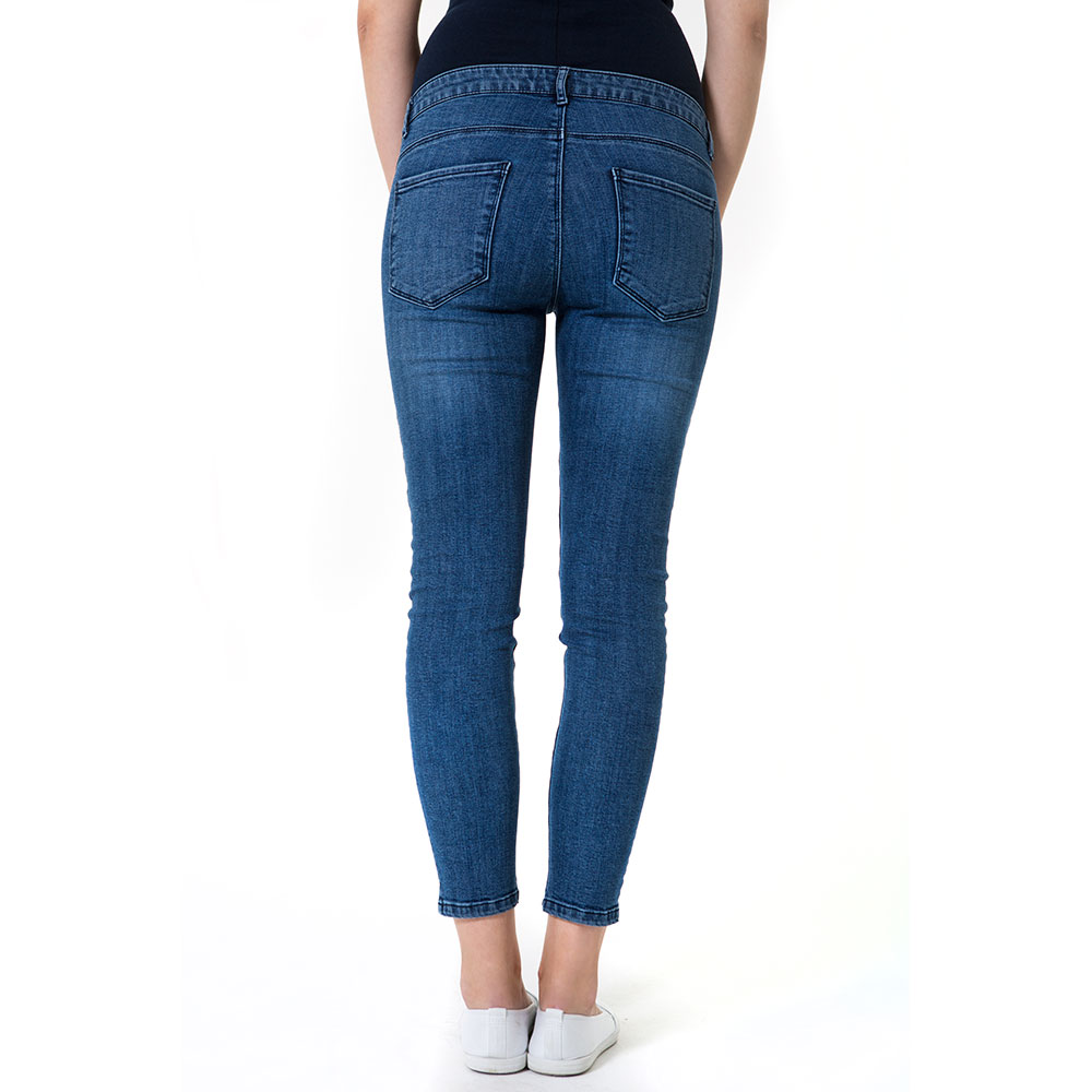 Accouchee - Maternity Skinny Jeans - Denim Blue