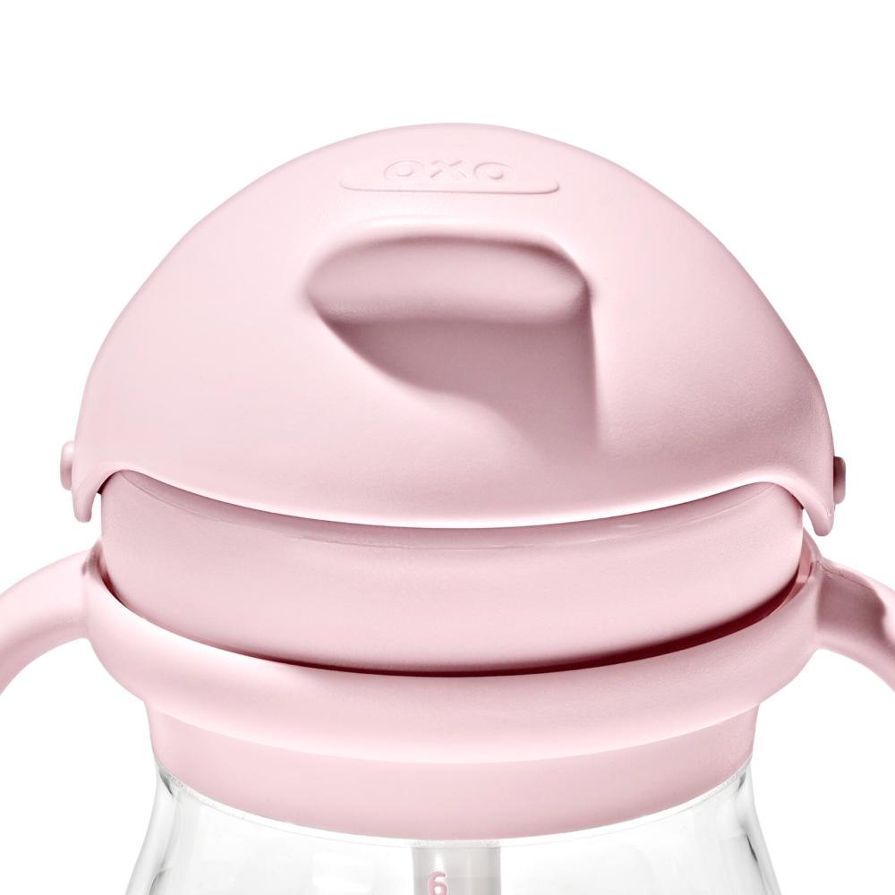 Oxo - Tot - Transitions Removable Handle Straw Cup - Blossom - 177ml