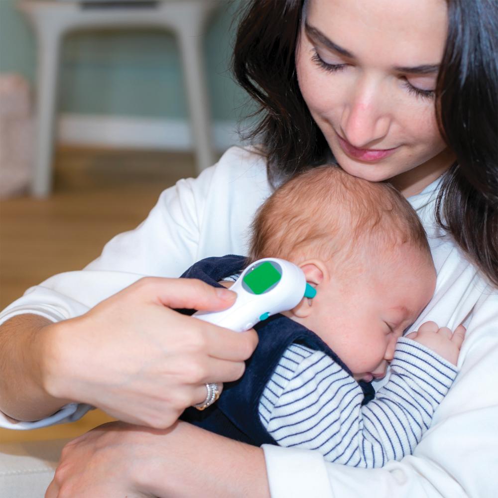 Bbluv - 5-in-1 LED Display Ora Non-Contact & Ear Thermometer