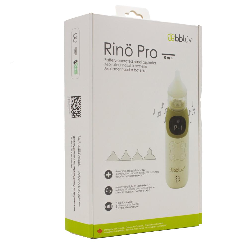 Bbluv - Rino Pro Rechargeable Nasal Aspirator - White