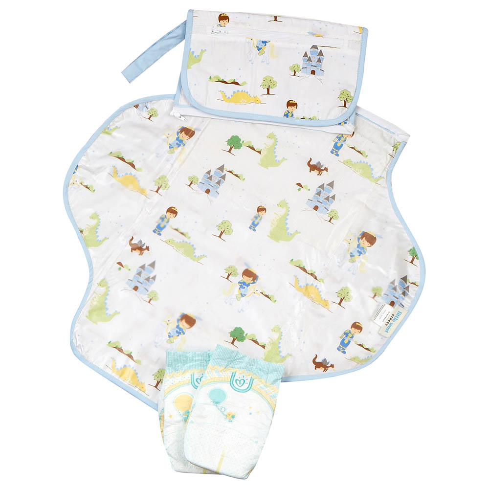 Little West Street - Adventures Of A Prince Diaper Clutch
