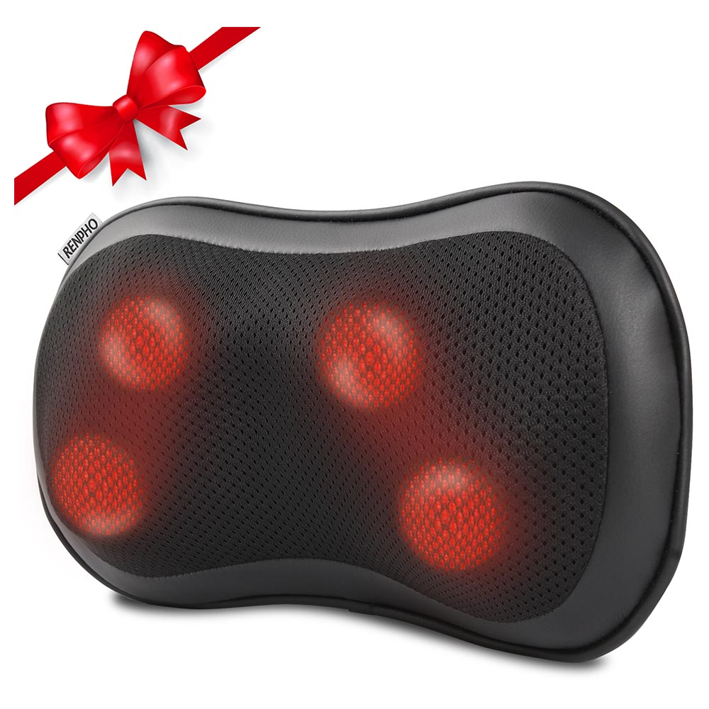 Renpho - Back Massager Pillow - Black