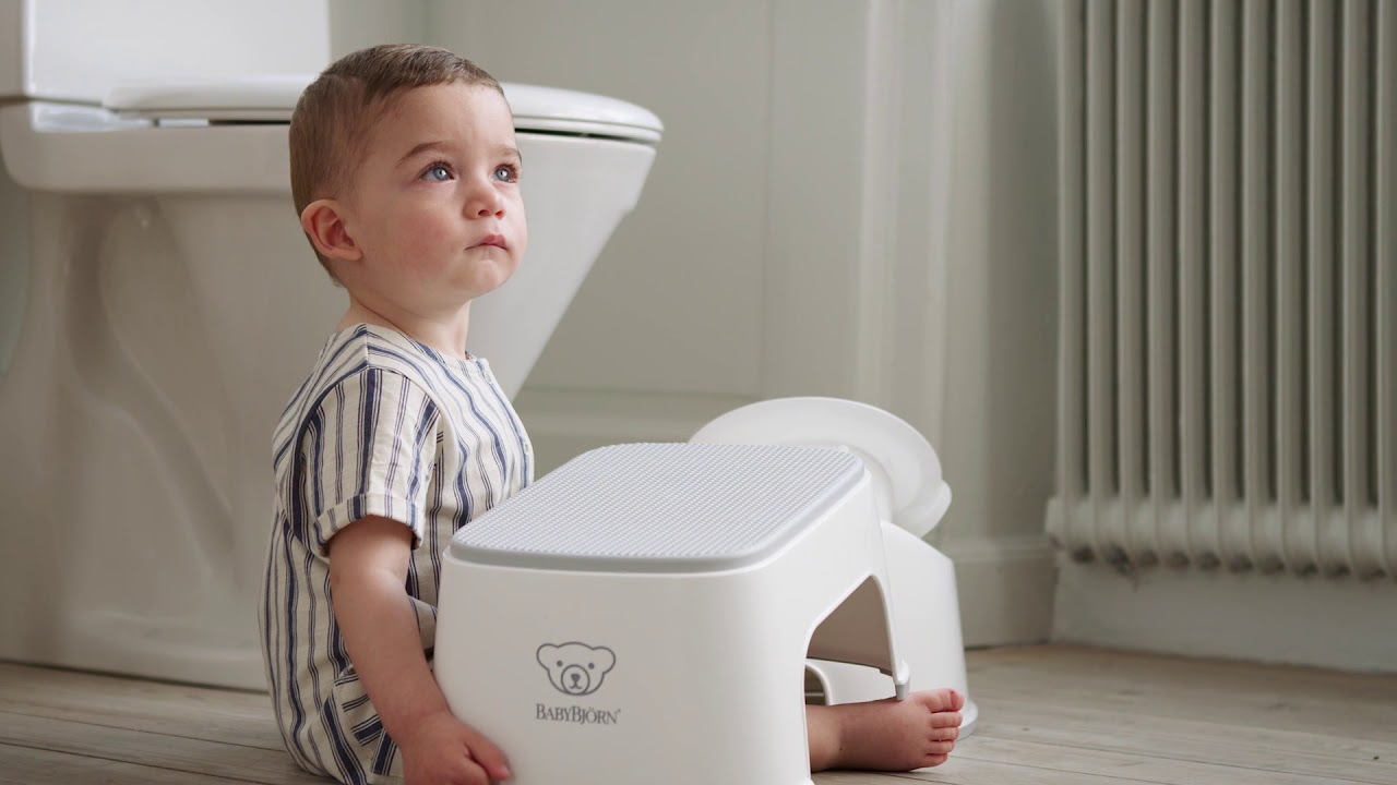 BABYBJORN - Kids Step Stool - White