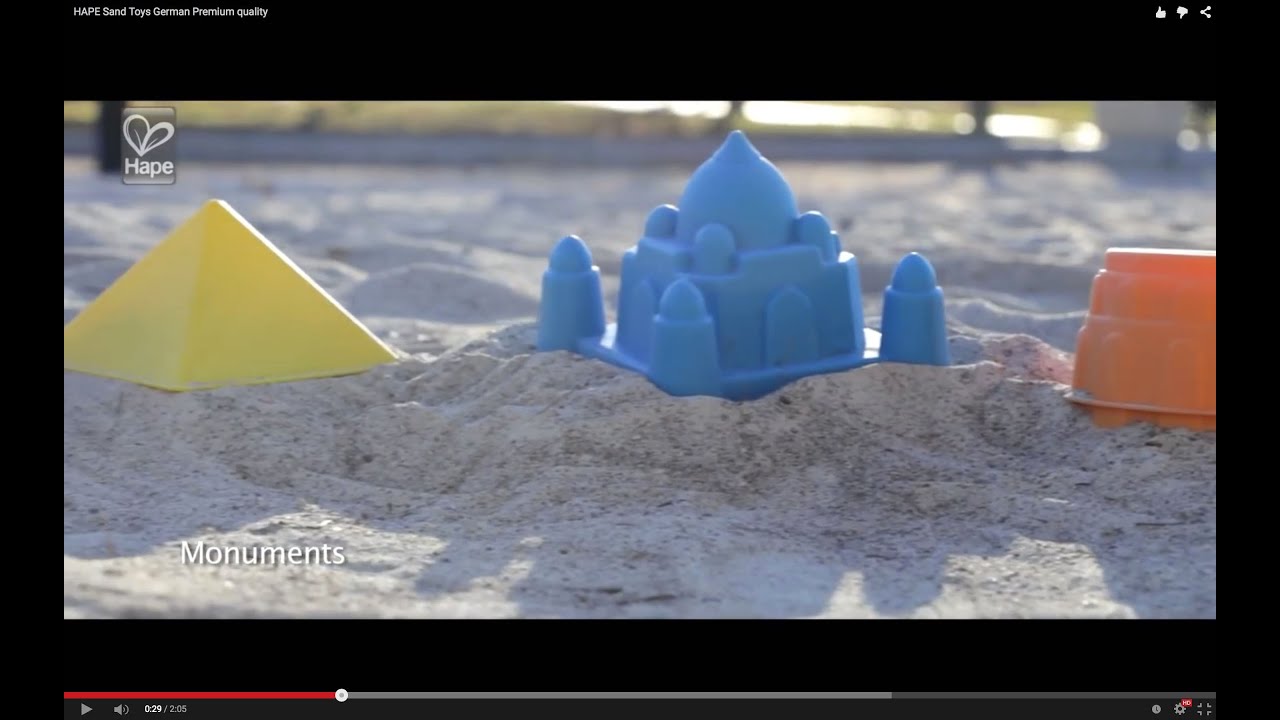 Hape - Baker's Trio Sand & Beach Set - 4pcs